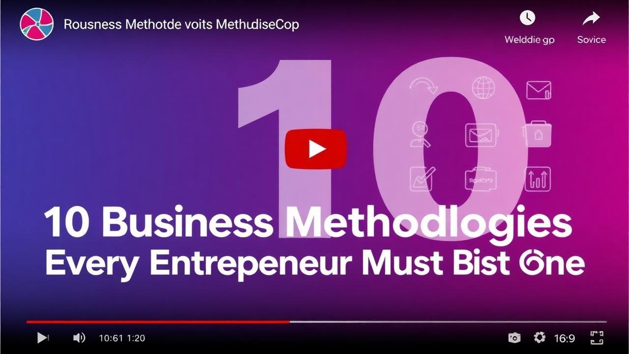 10 Business Methodologies Every Entrepreneur Must Know